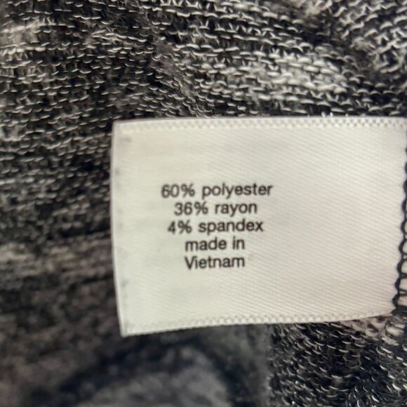 Lane Bryant 18/20 W Short Sleeve Open Front Cocoon Cardigan Sweater Heather Gray - Picture 8 of 8